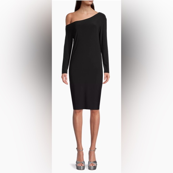 Drop Shoulder Jersey Dress NWT in Packaging - Picture 3 of 9